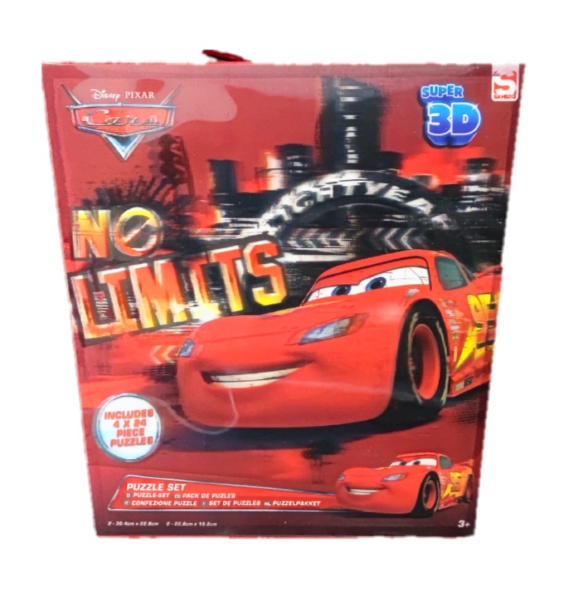 Cars Puzzleset 4x24 Teile "No Limits"